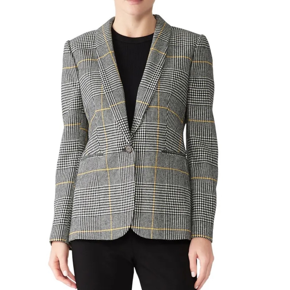 JCREW Plaid Parke Blazer